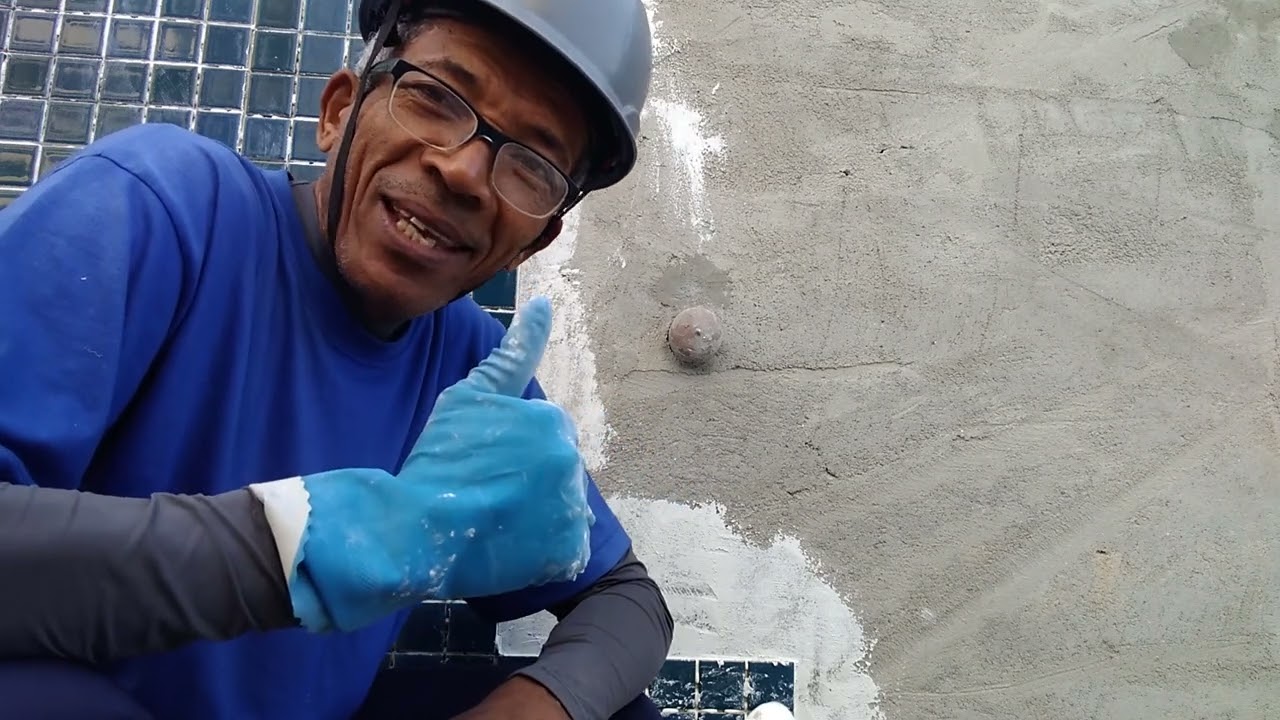 Como aplicar pastilha em piscina!