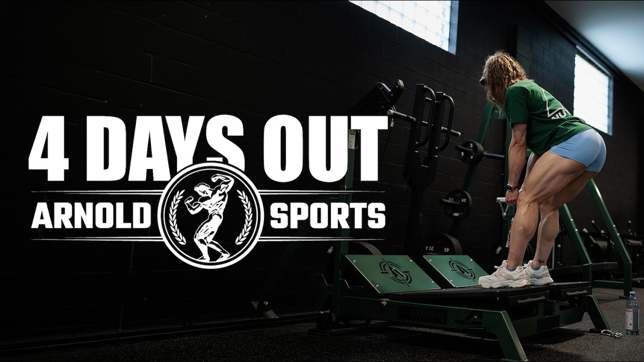 4 DAYS OUT #ArnoldClassic2026 | Alexis Nicole Drury | IFBB Wellness Pro