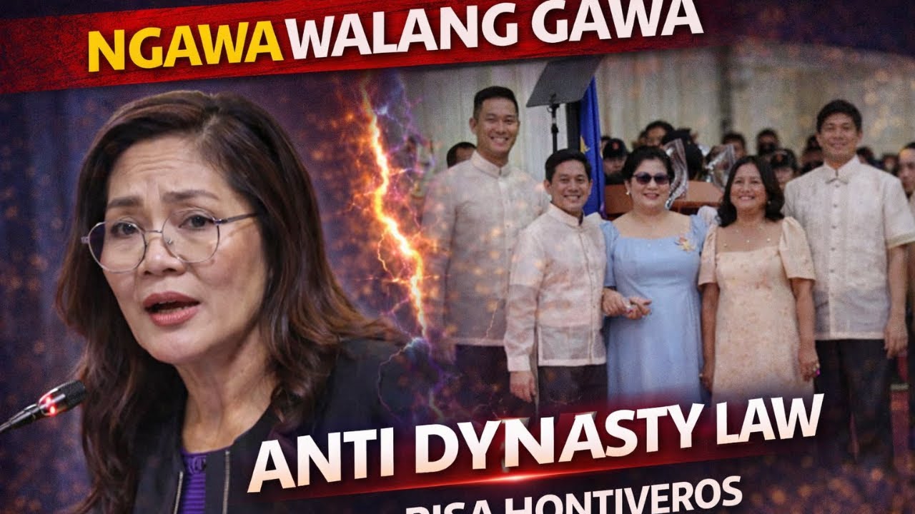 THE MOST PERFORMATIVE ADMIN: ANTI POLITICAL DYNASTY LAW feat RISA HONTIVEROS