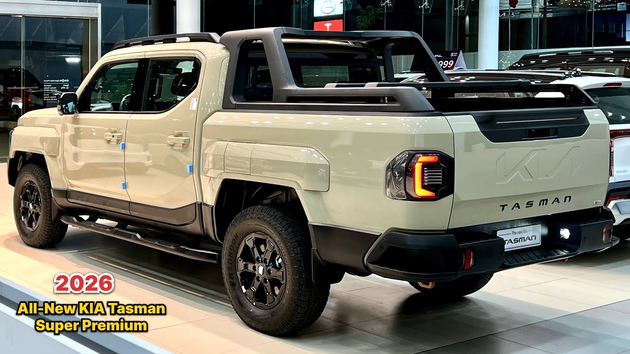 Совершенно новый 2026 год! KIA Tasman Xpro Premium — новые характеристики экстерьера и интерьера.