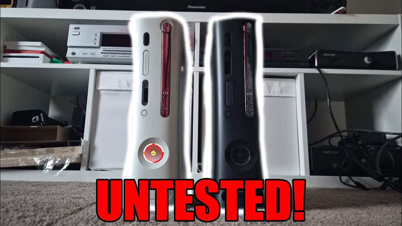 Thrift store Xbox's! I revived one of them...