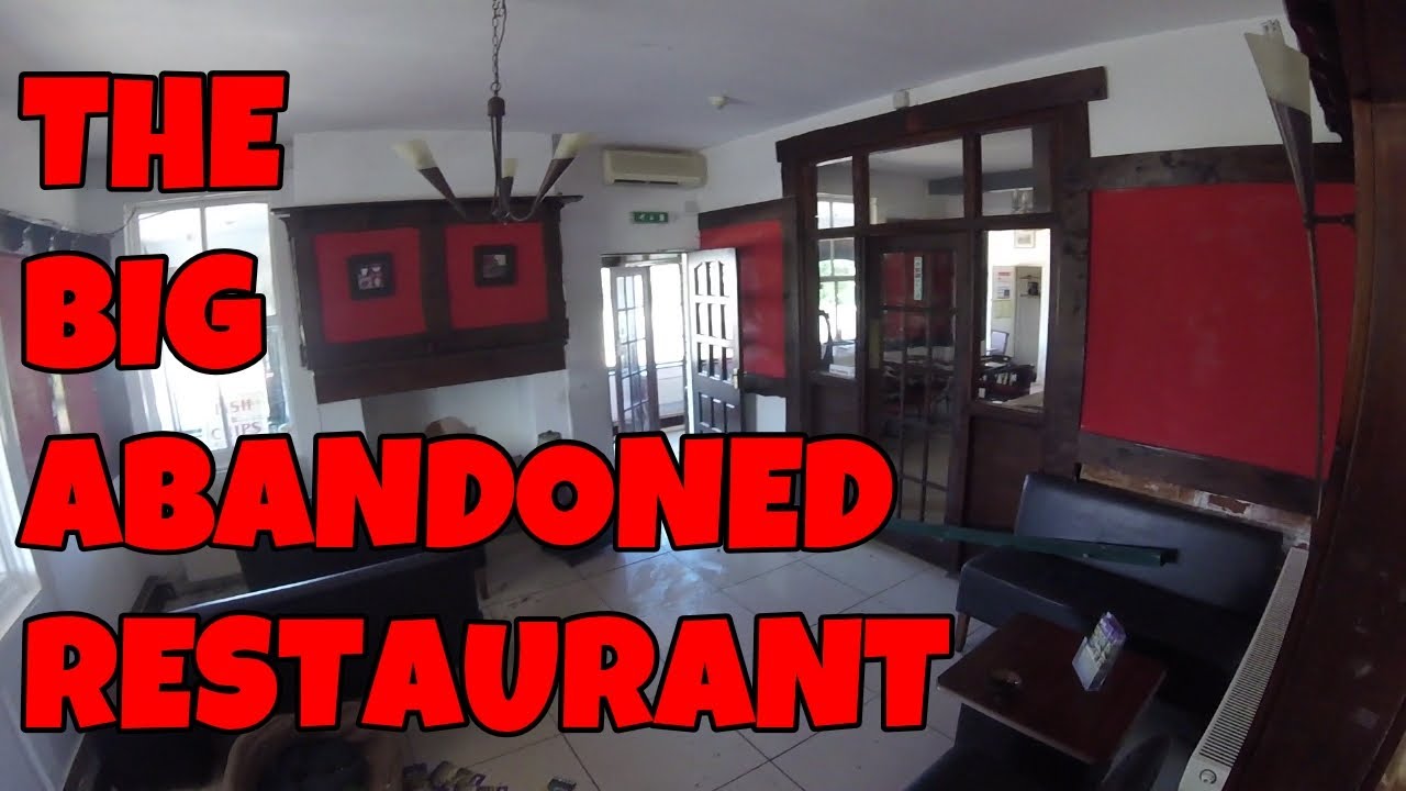 The big abandoned CHINESSE RESTAURANT   /.... Ste G | Outdoors EXPLORES