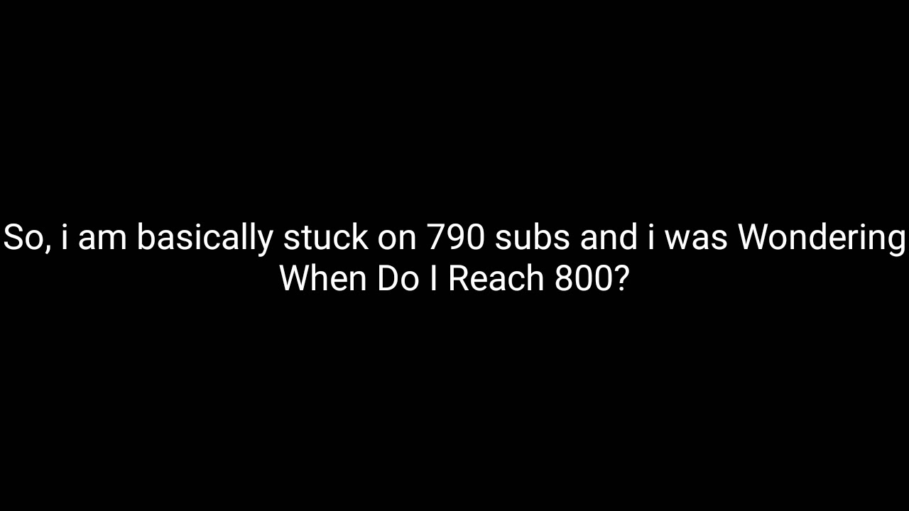 800 subscribers Wish