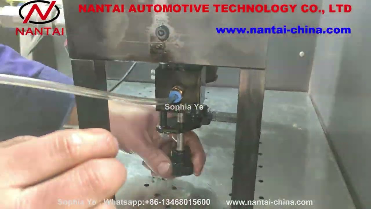 2  nantai CR718 Instale el inyector HEUI C7 C9 y la conexi&oacute;n