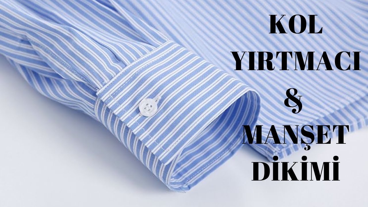 ÇOK KOLAY BİYELİ KOL YIRTMACI & MANŞET DİKİMİ