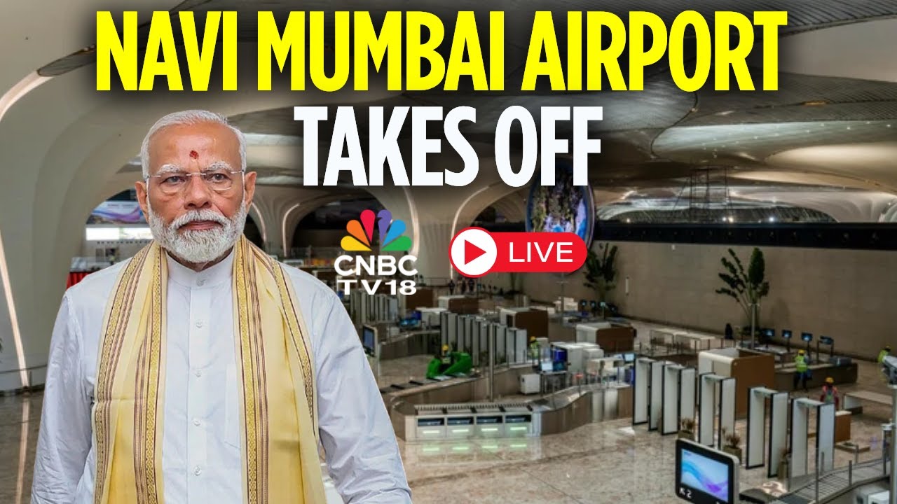 PM Modi In Mumbai LIVE  | PM Modi Inaugurates Navi Mumbai Airport, Metro Line-3 Today | N18L