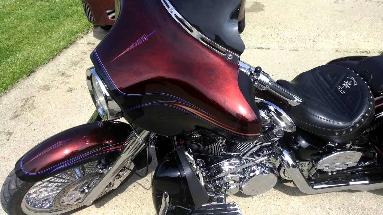 custom painted road star
