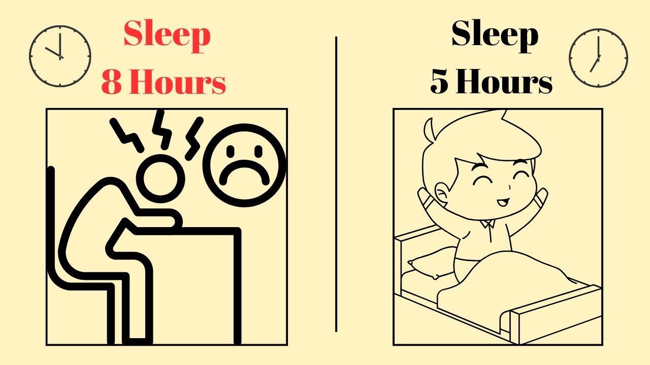 How to Sleep LESS hours and wake up FRESH (Psychology Explains)