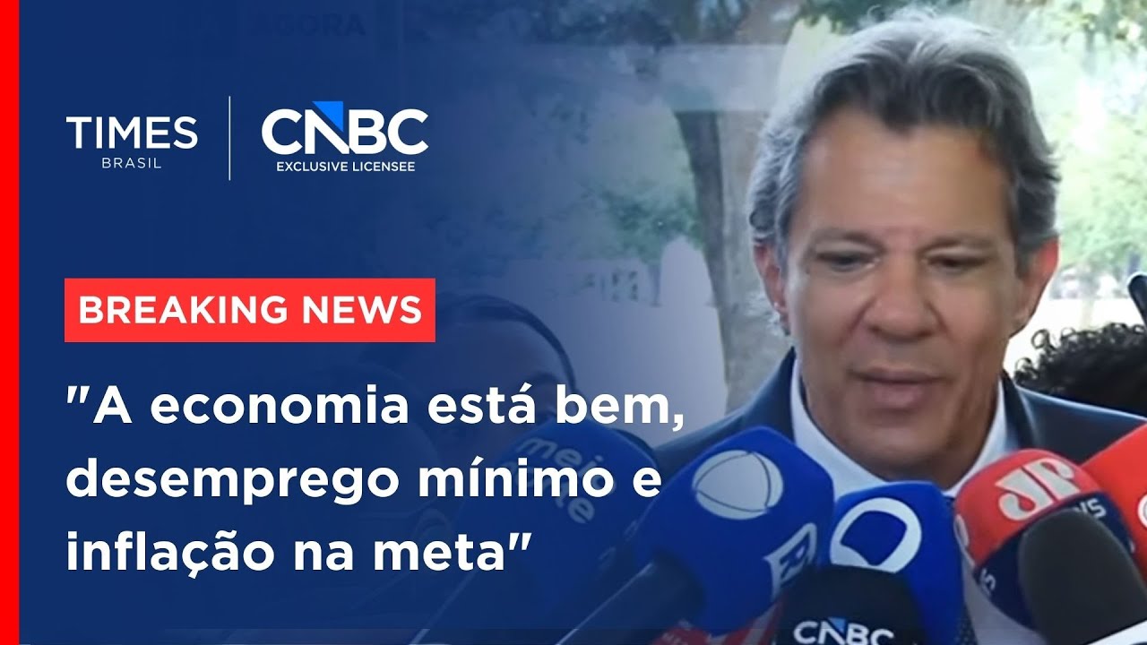 Haddad diz que governo deve cumprir meta fiscal em 2025 pelo terceiro ano seguido | BREAKING NEWS