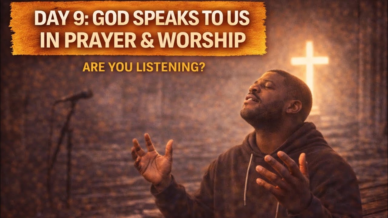 Day 9: God Speaks To Us in Prayer & Wordship