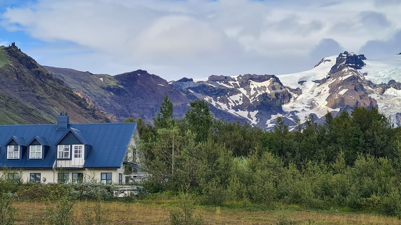 Hotel Skaftafell and Restaurant, Svinafell Glacier and Freysnes Trail, Iceland Road trip