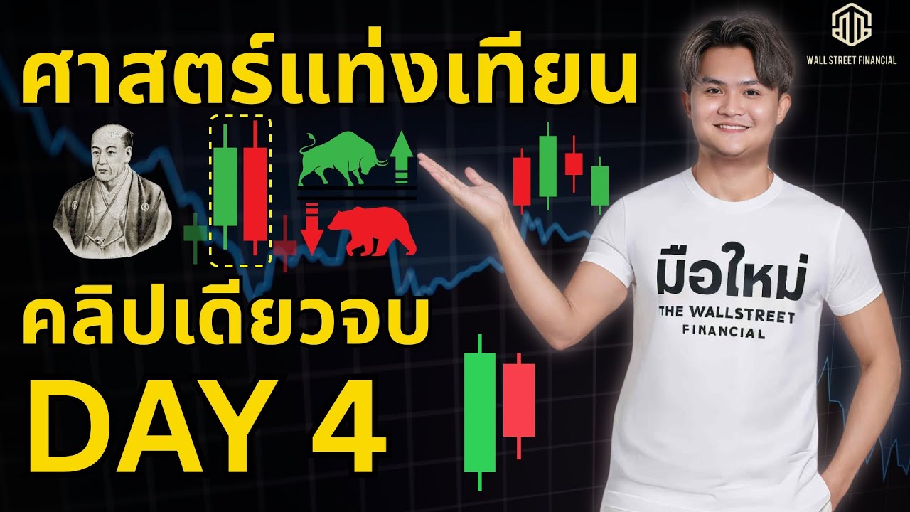 ศาสตร์แห่งแท่งเทียน Forex Day.4(ซีรีย์มือใหม่)l THE WALLSTREET FINANCIAL