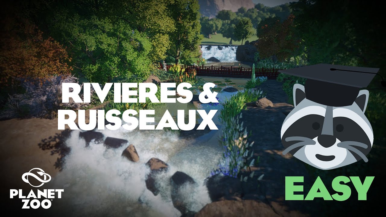 🦝Planet Zoo Academy : Les Rivieres et Ruisseaux