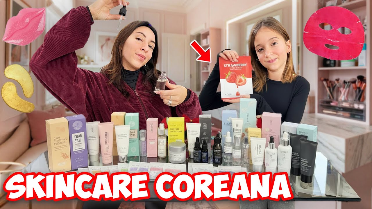 VLOGVI, PROVIAMO TUTTI I PRODOTTI COREANI, BEAUTY E SKINCARE ! MGFC BEAUTY!