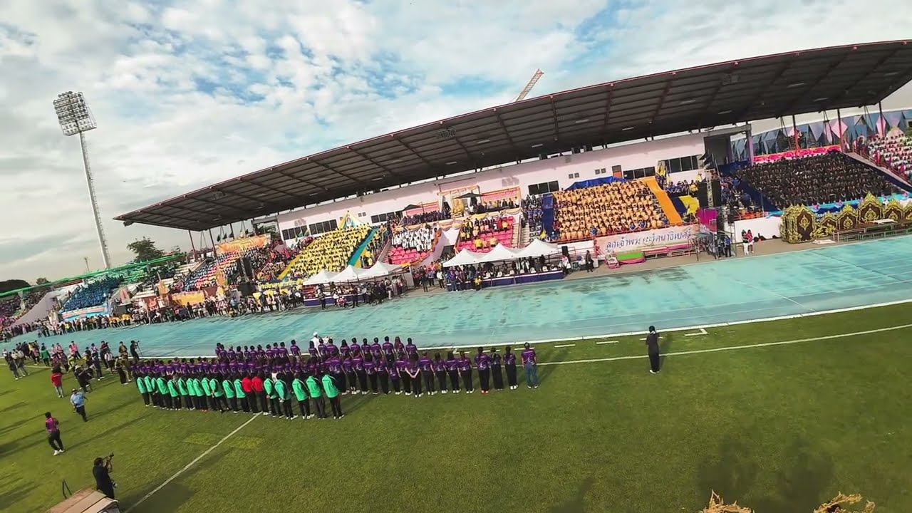 🔴 ภาพบรรยากาศ กิจกรรมพิธีเปิด กีฬากรีฑายุวชน-เยาวชน จังหวัดนนทบุรี อบจ.นนท์เกมส์ ครั้งที่ 6