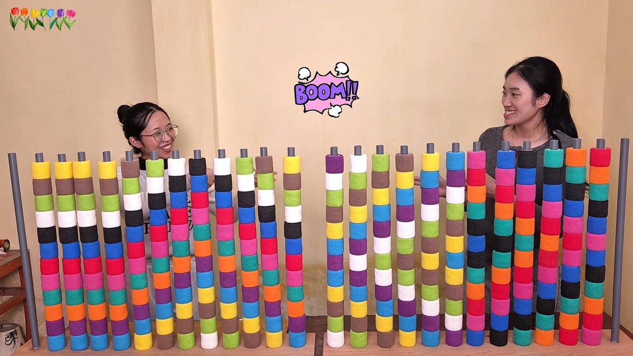 🔥 Who Sorts Faster? Color Ball Battle with ASMR Sounds! | Relaxing Yet Intense