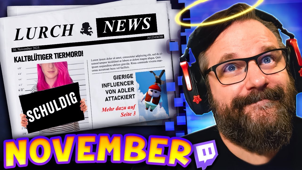 Diesmal hat er NICHTS damit zu tun! 🤭 Best Of November 2025