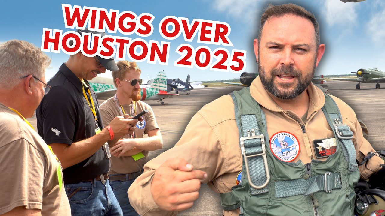 За кулисами Wings Over Houston 2025: A-4 Skyhawk, L-39 и другие!