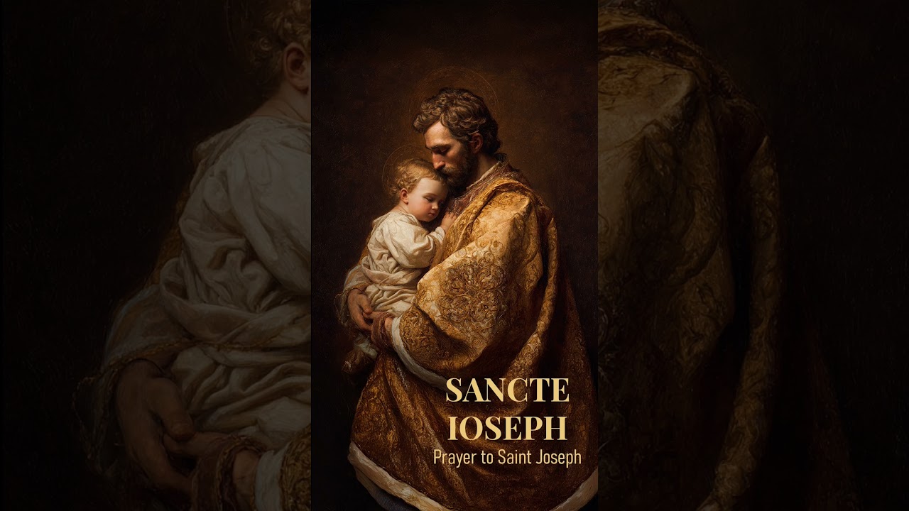 SANCTE IOSEPH – Prayer to Saint Joseph | Gregorian Chant of Light and Faith