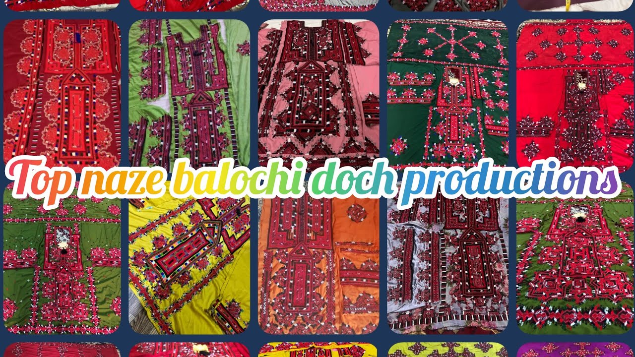 Top naze balochi doch productions dress 👗 hand med