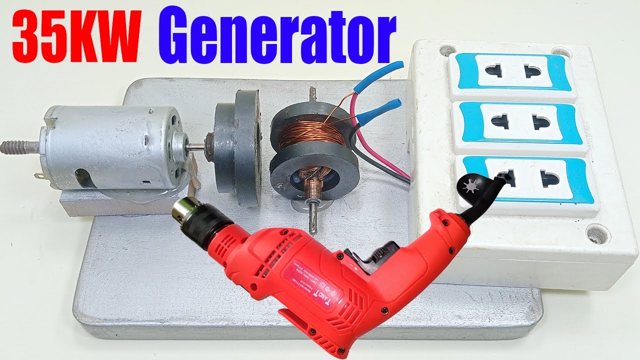 how to make 3500w 220v free energy at home