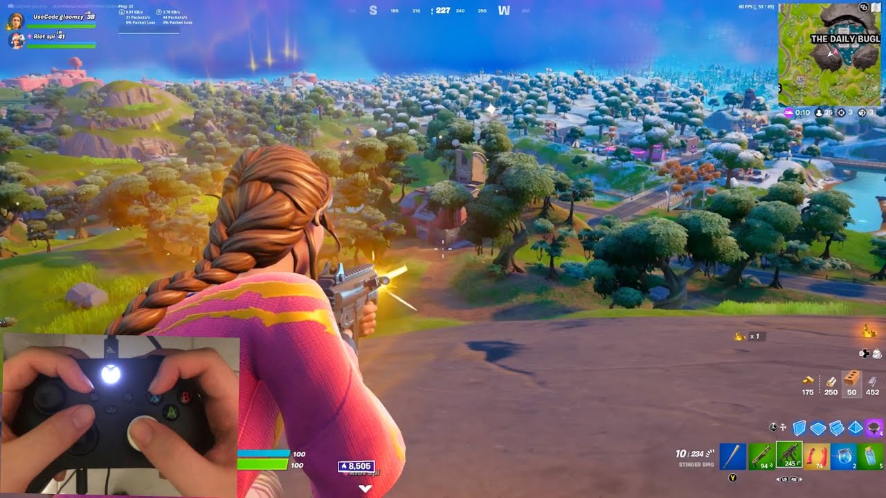 Xbox Series S Fortnite Chapter 3 Arena Handcam (4K 120FPS)