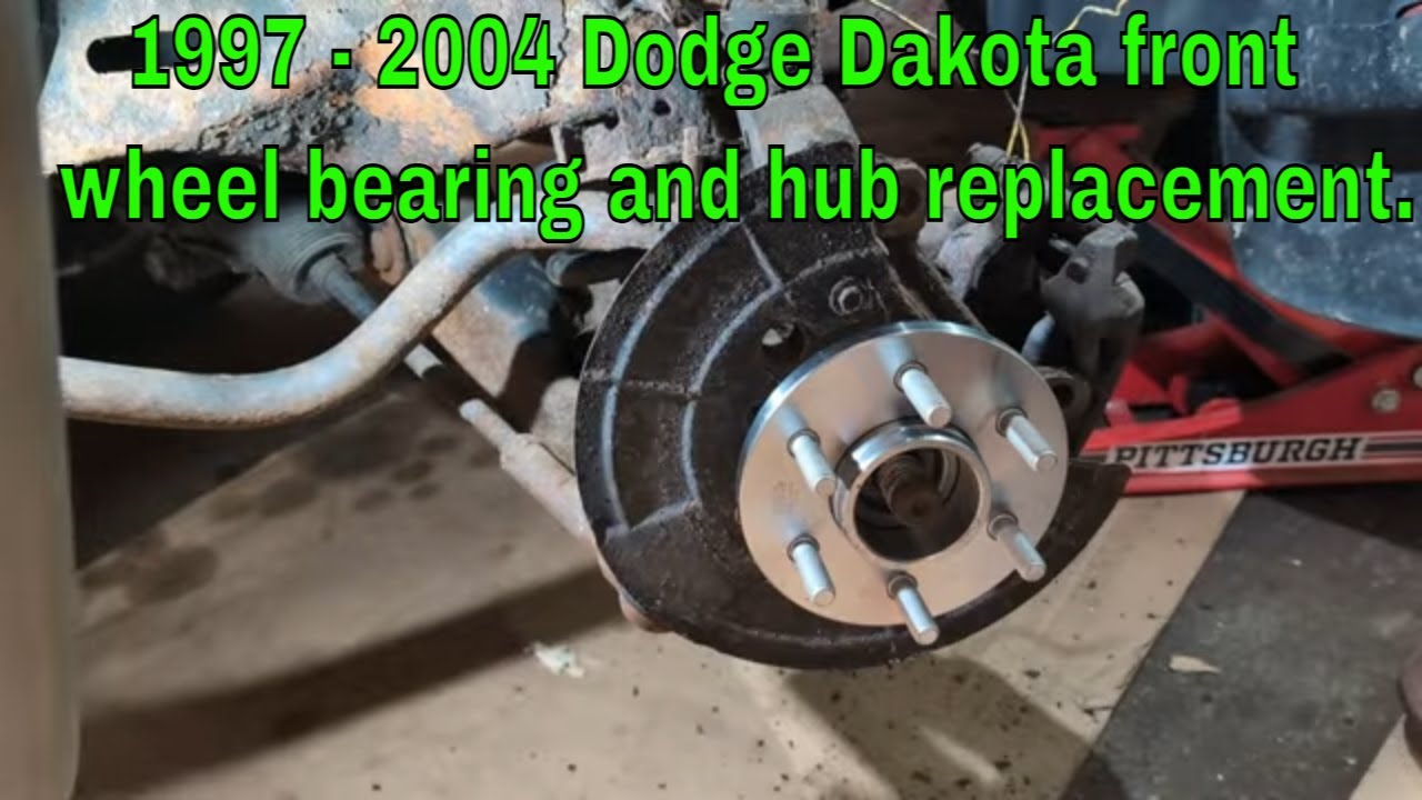 Замена подшипника ступицы колеса и ступицы на Dodge Dakota 1997-2004 годов выпуска.