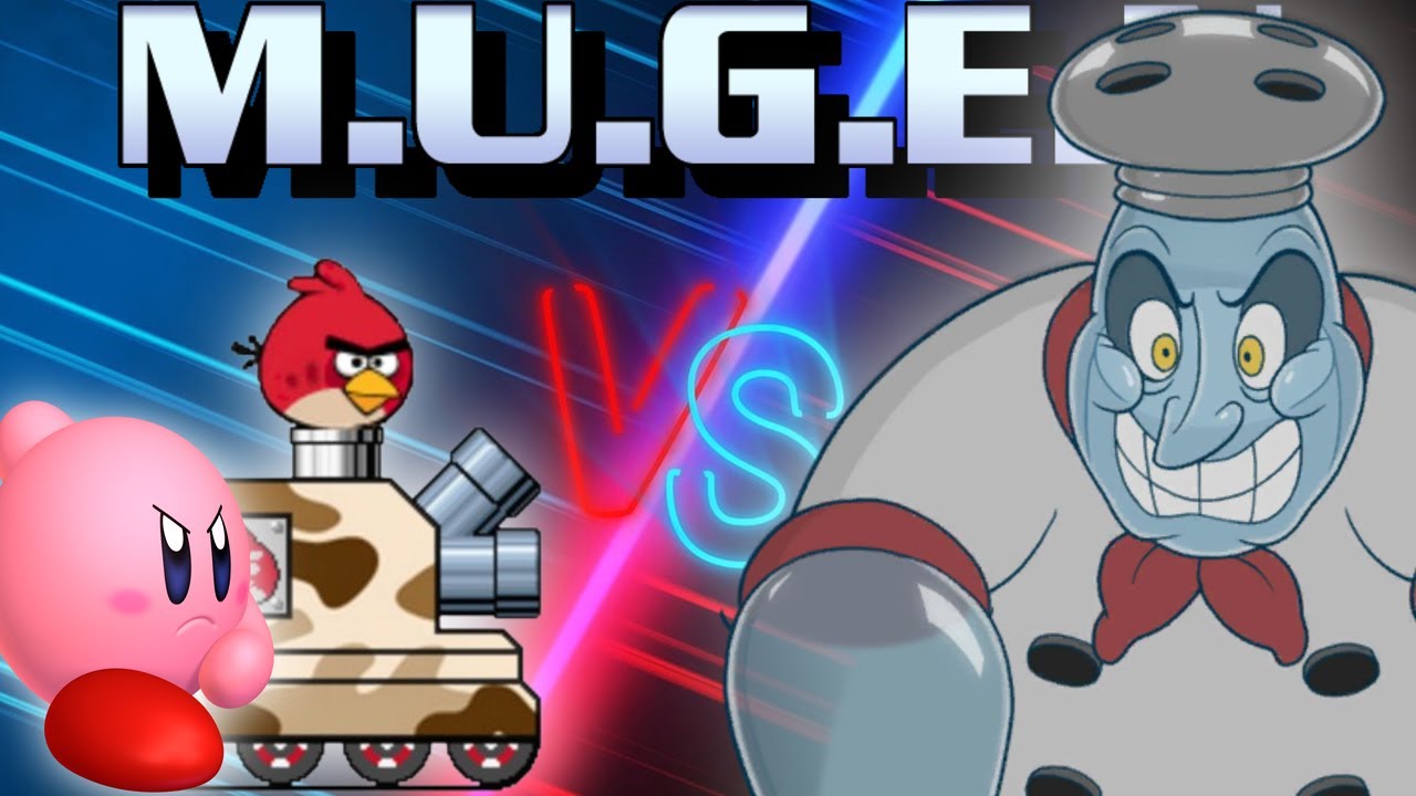 REQUESTED BY @saustin2483: Kirby and Angry Birds Tank vs Chef Saltbaker - Mugen Battle