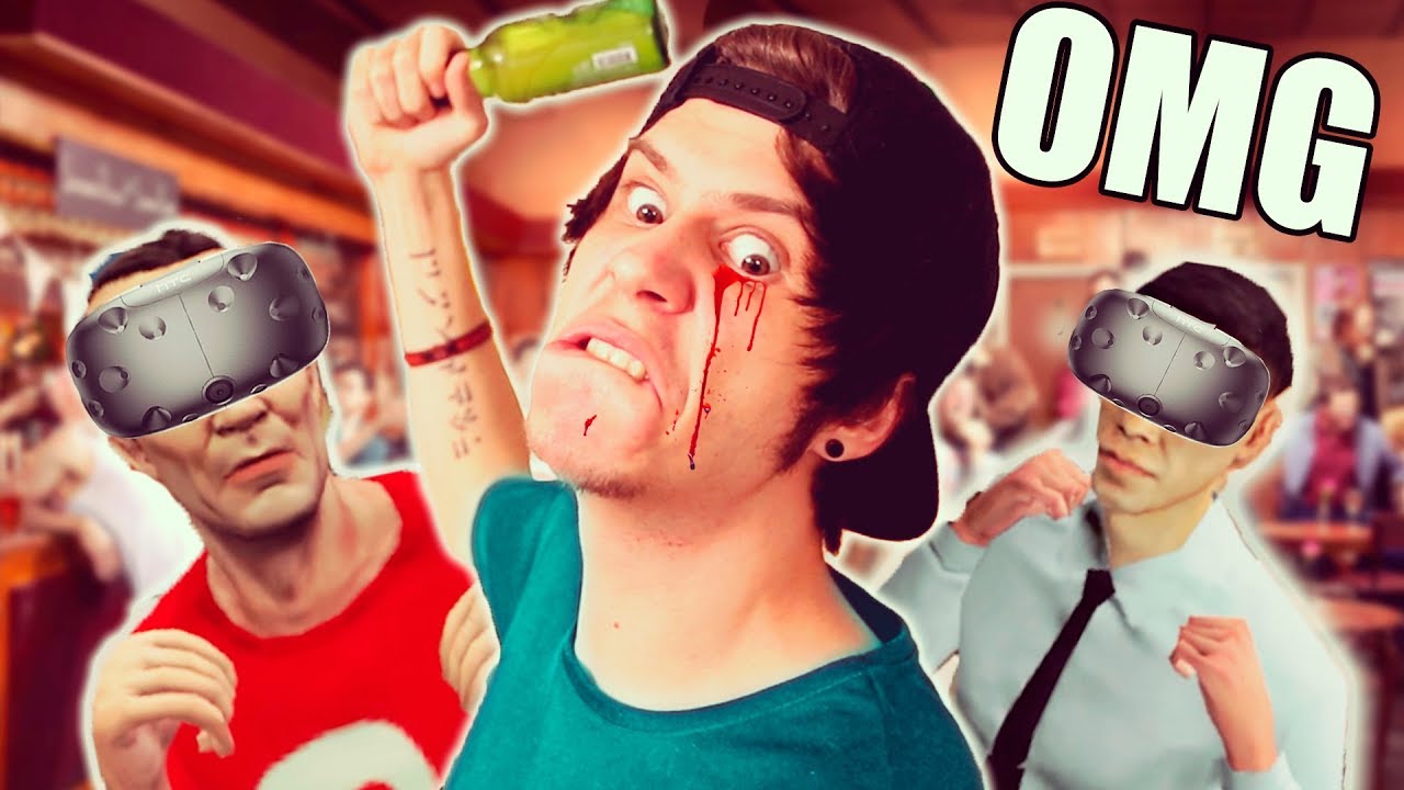 PELEA DE BORRACHOS EN REALIDAD VIRTUAL