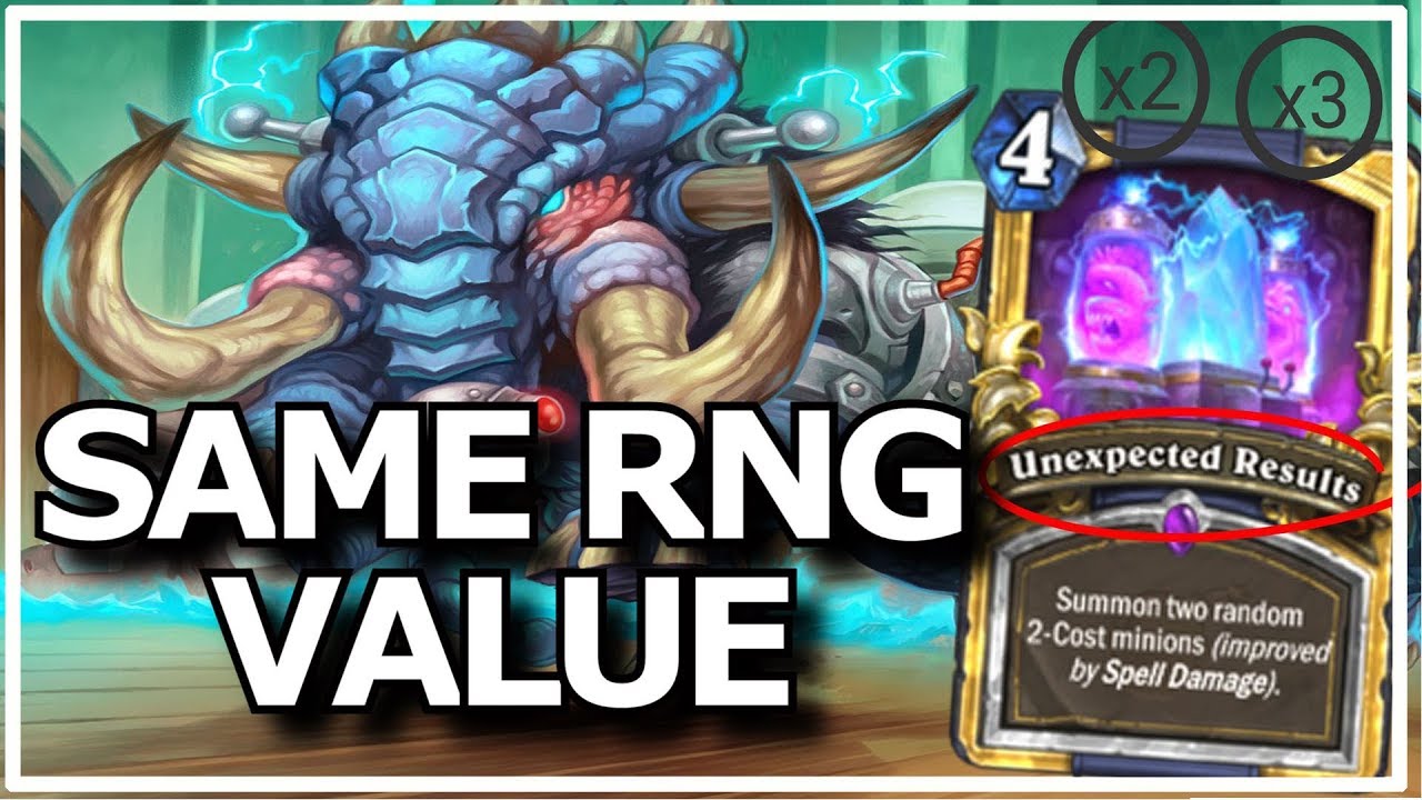 Hearthstone - Best of Same RNG Value