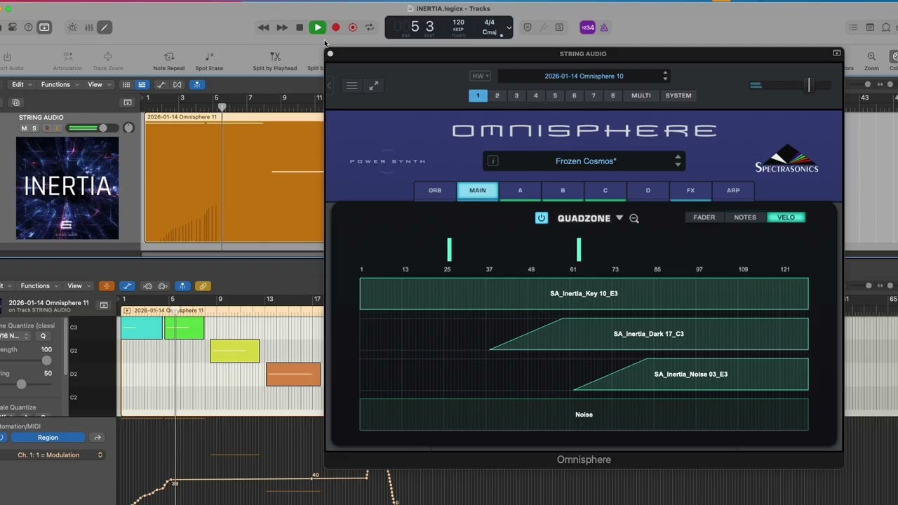 STRING AUDIO - INERTIA - Patch Walkthrough 2