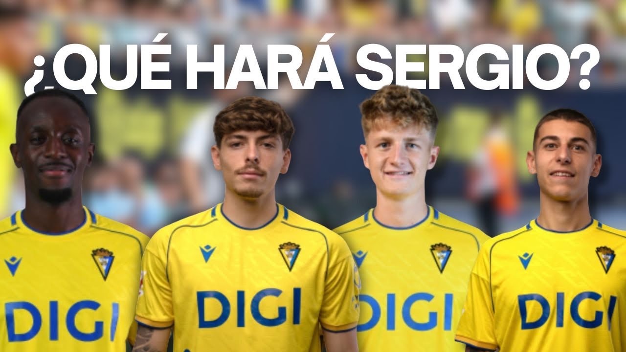 SERGIO GONZÁLEZ Y LOS NUEVOS FICHAJES DEL CÁDIZ | Beni Arroyo