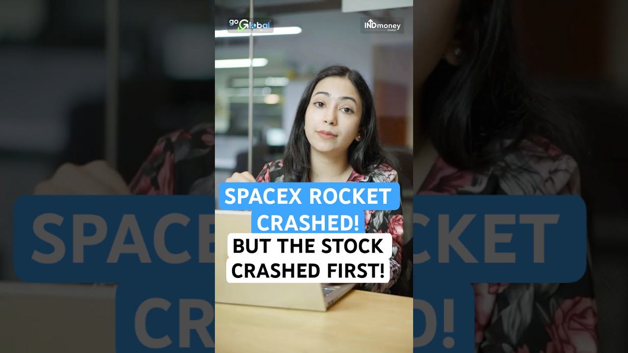 SpaceX Rocket Crashed on the Moon...But the Stock Crashed First! ~10%+ Fall Explained!