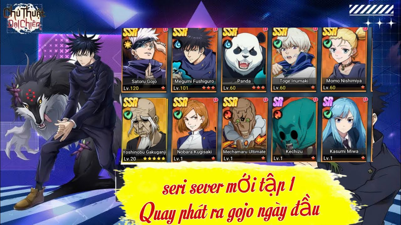 Chú Thuật Đại Chiến - Ngày 1 Quay Tướng Siêu Hên 1 Phát Ăn Ngay