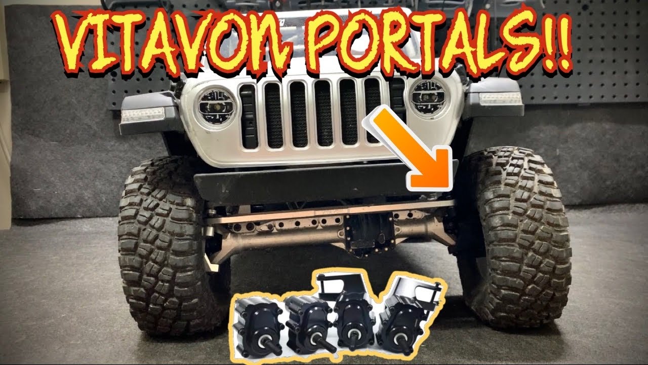 ОГРОМНЫЙ SCX6 получает ПОРТАЛЫ Vitavon!!!