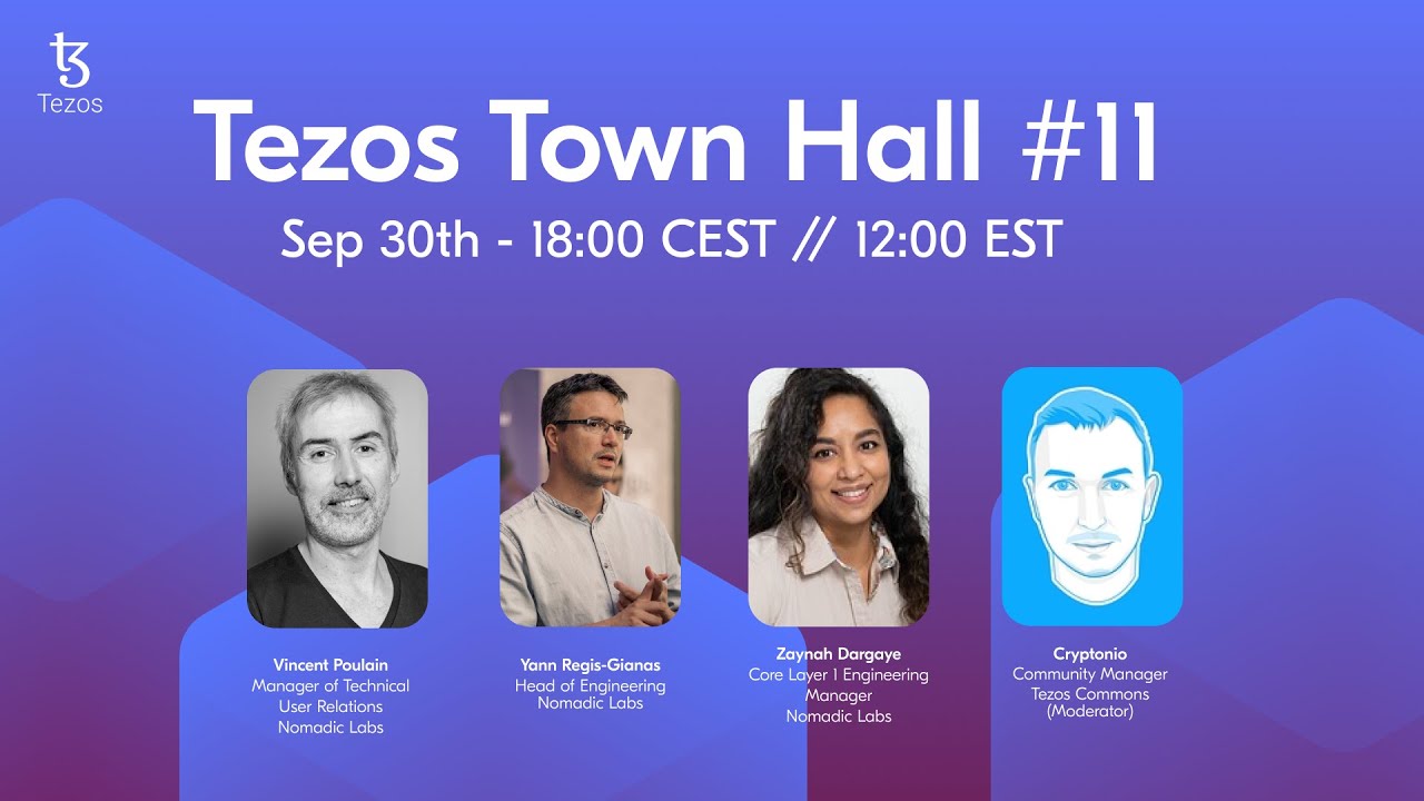 Tezos Town Hall #11: Seoul Protocol Upgrade