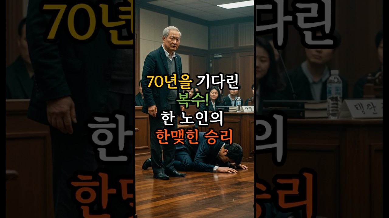 70년을 기다린 복수! 한 노인의 한맺힌 승리