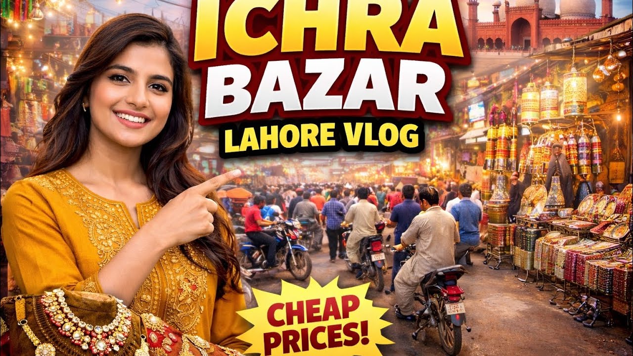 Sunday Ichra Bazaar Lahore vlog| Budget shopping 