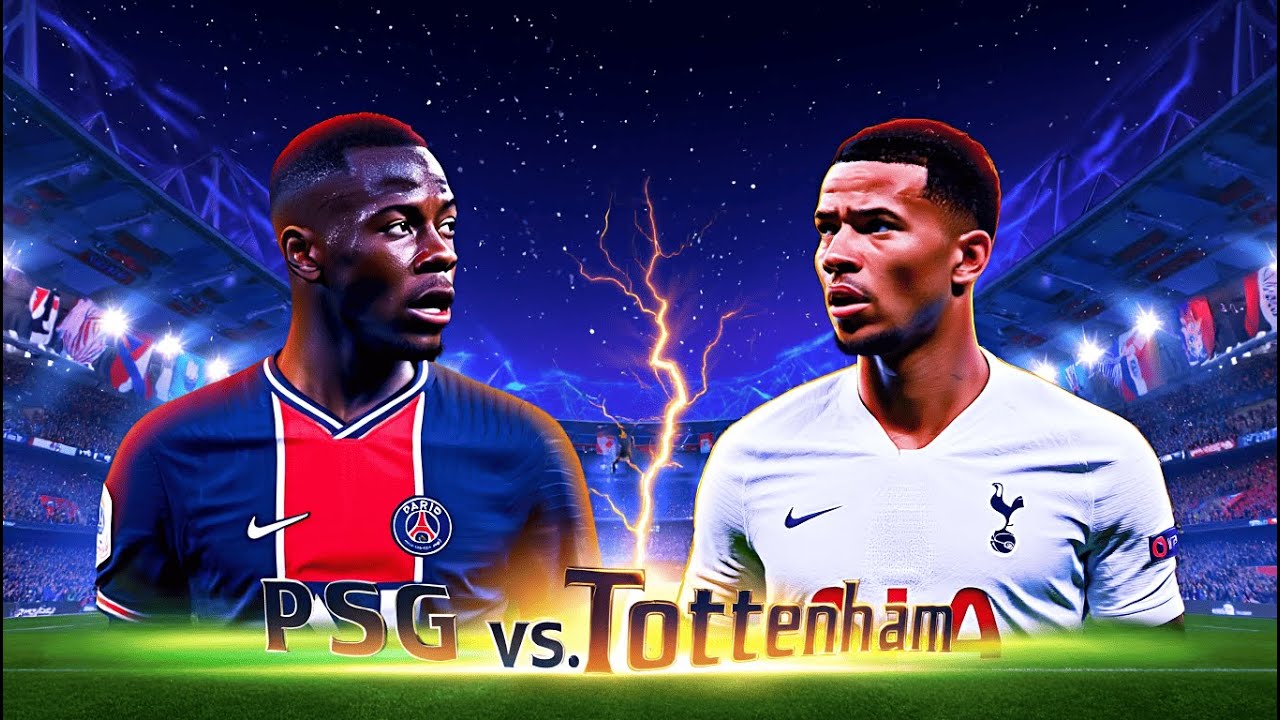 FINAL Supercopa de la UEFA Paris PSG VS Tottenham | Simulación Video Juego