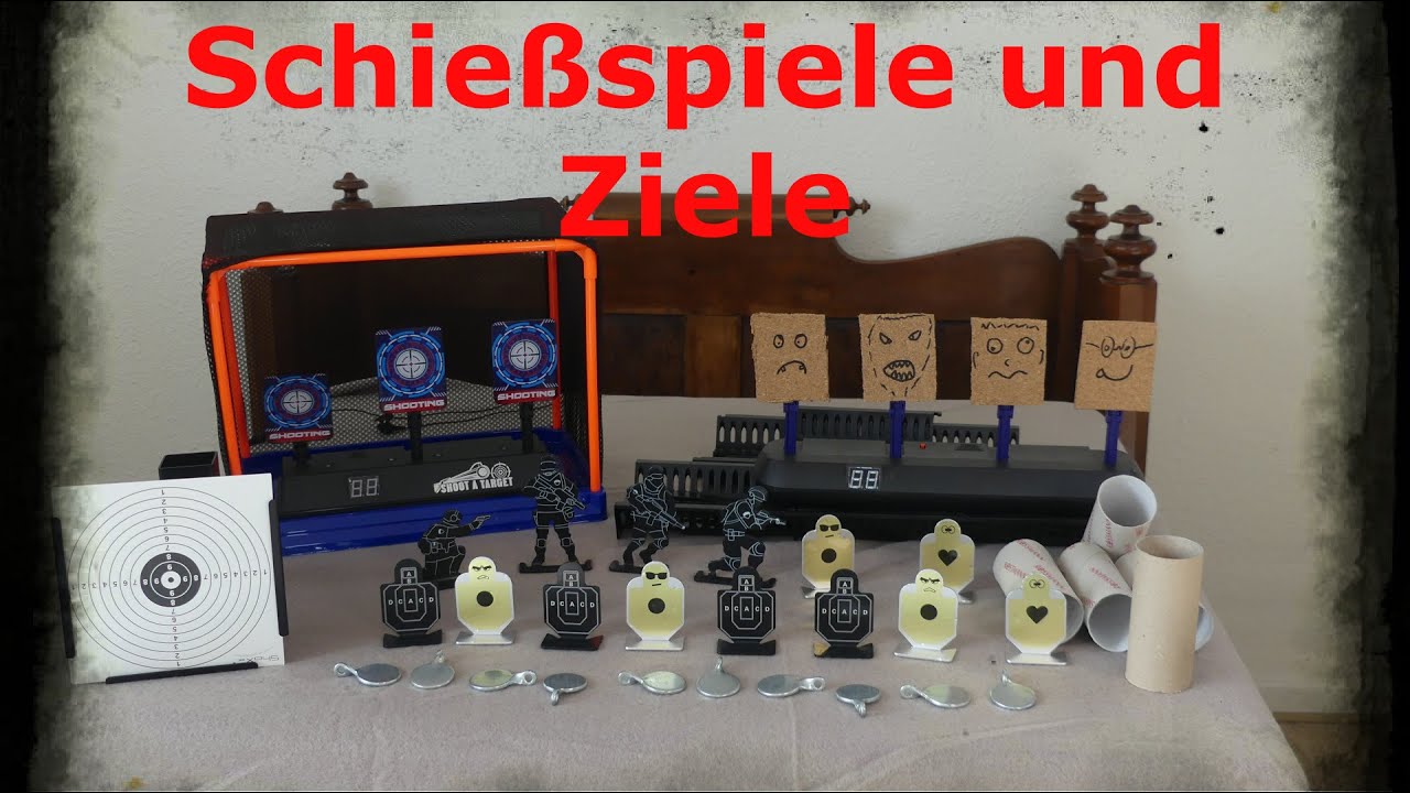 [Tipps & Tricks] Schießziele/Ziele für Softair/Airsoft/Luftgewehr/Pistole