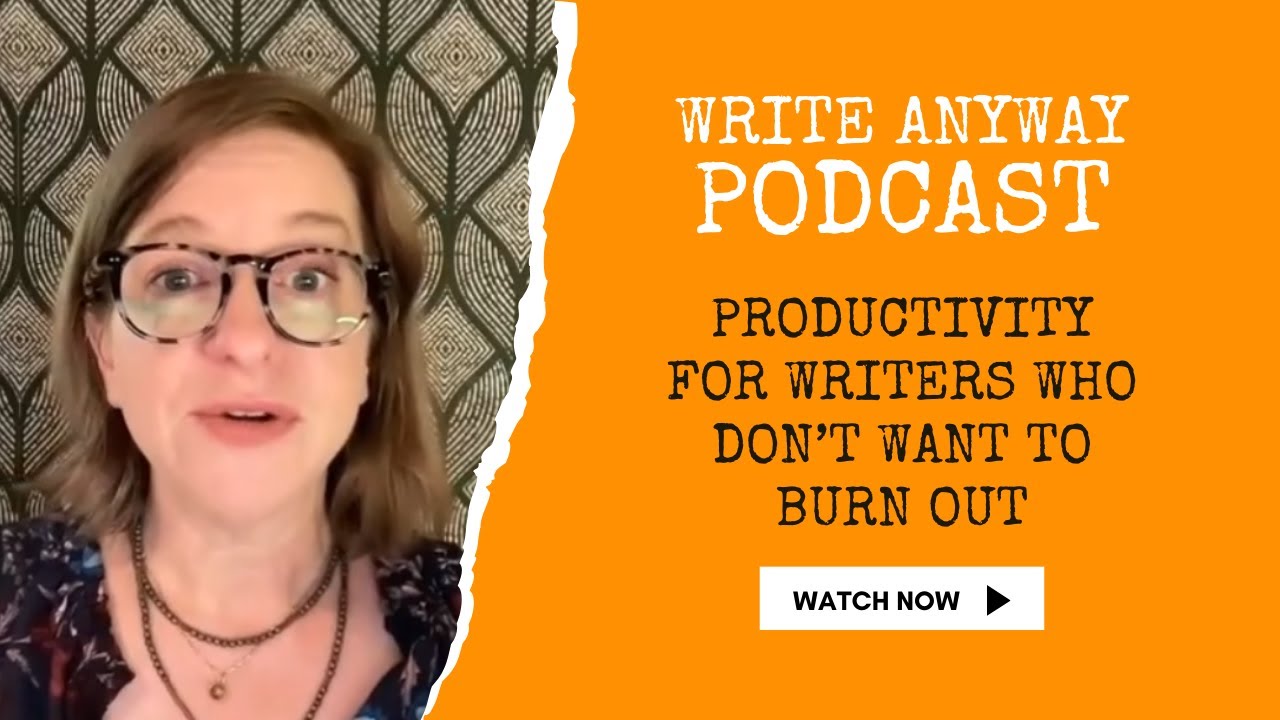 Productivity for Writers Who Don't Want to Burn Out