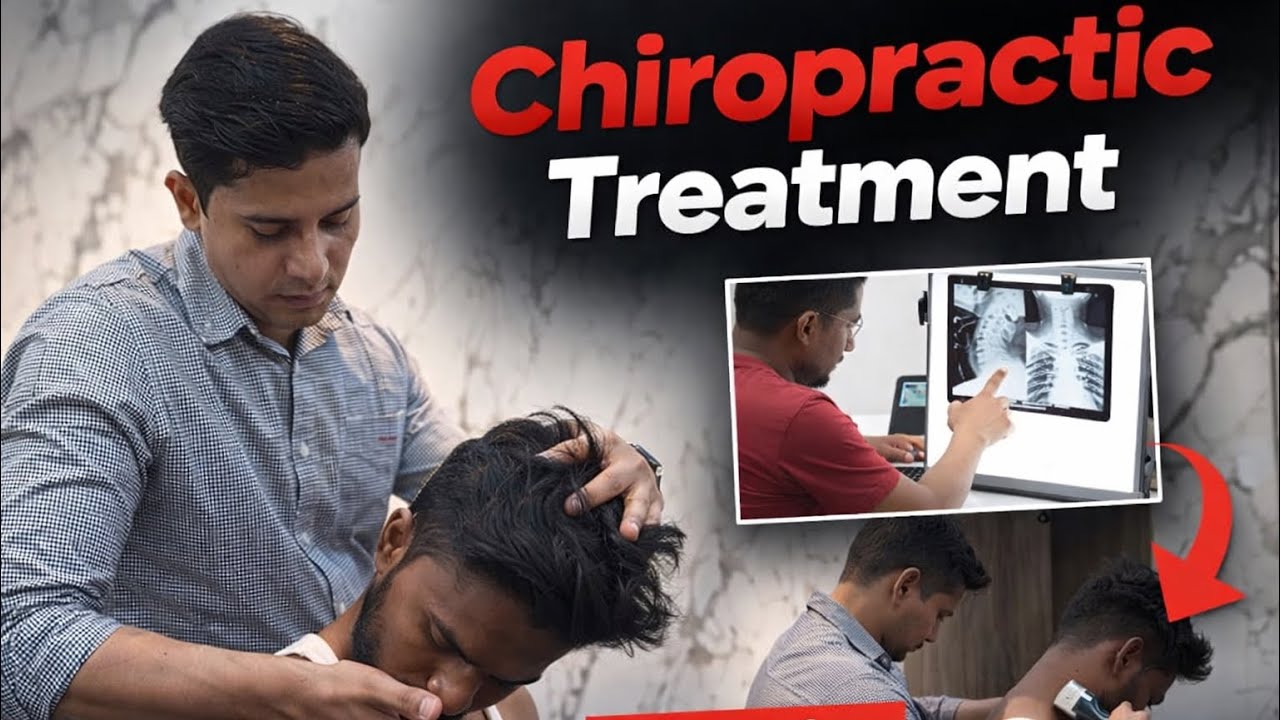 Severe Stiff Neck, Chest Pain & Middle Scapula Pain Relief | Chiropractic Treatment in Haldwani