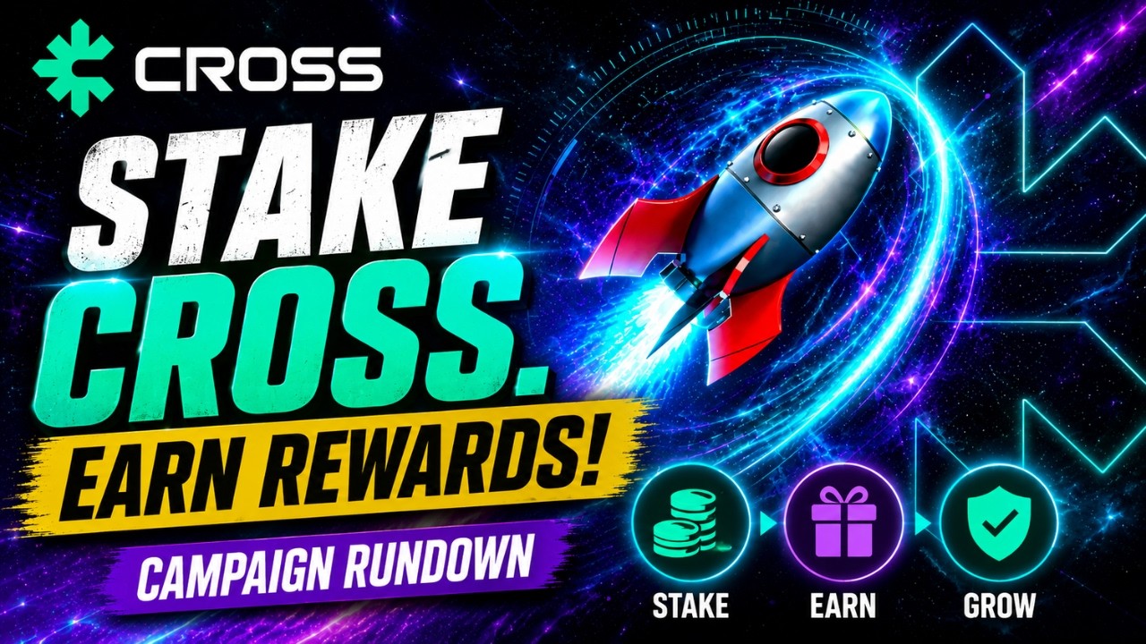Stake CROSS & Earn Rewards! Full Campaign Guide + How To Join (2026)