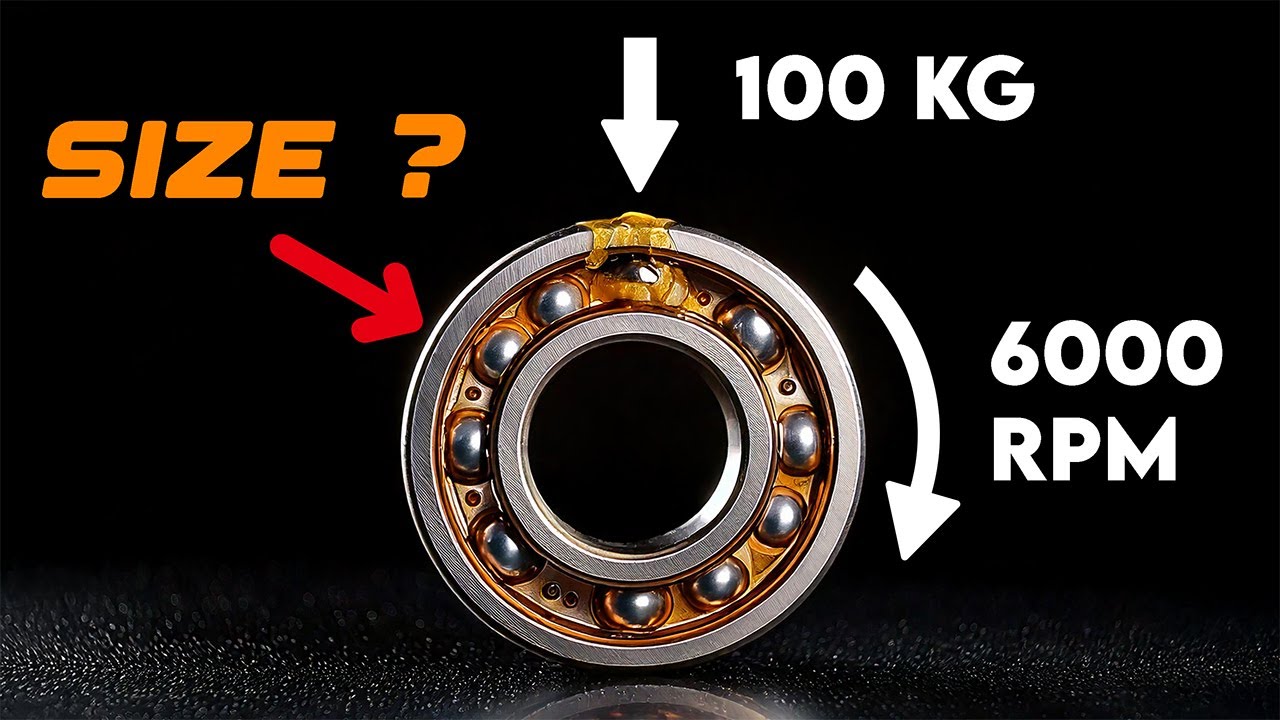 Bearing Size Calculation | Basic Rating Life L10 Calculation