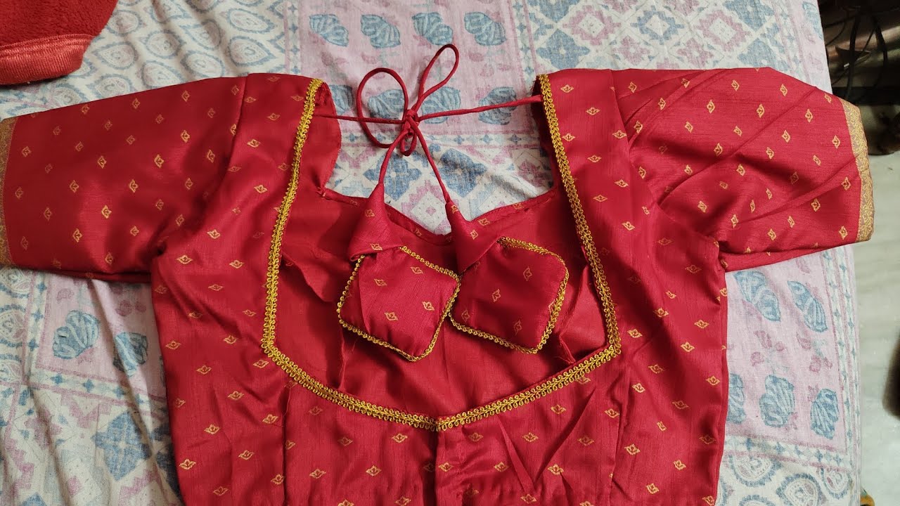 designer 👸 blouse banane ka asaan tarika, easy tricks k sath banay designer blouse #blouse #trending