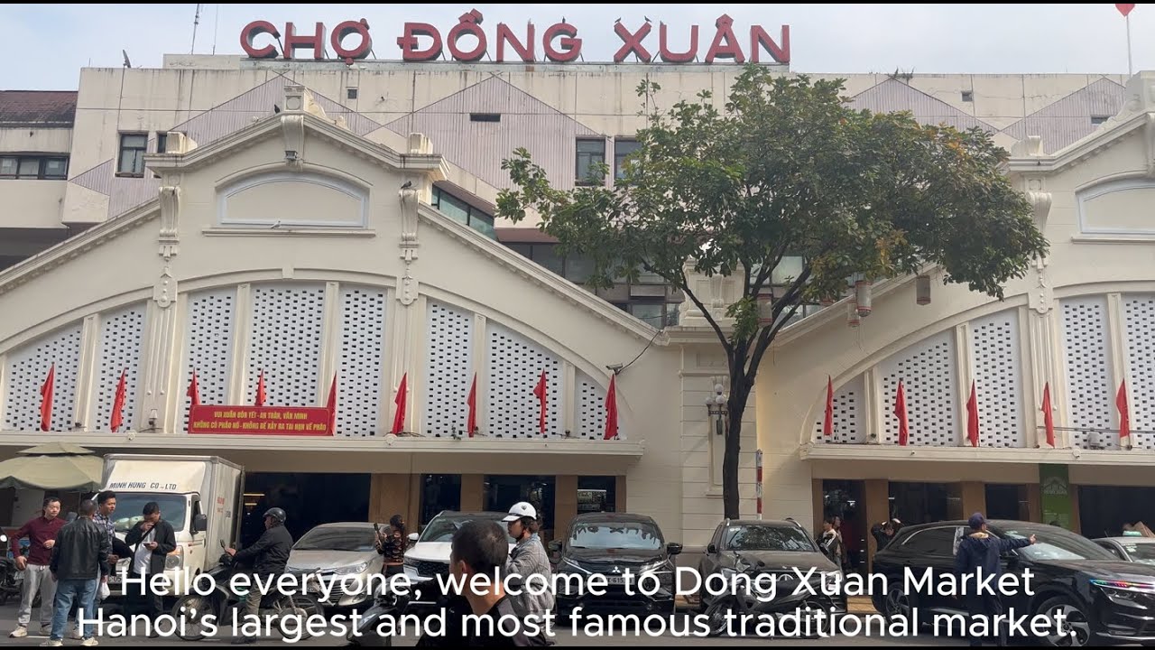 $3 Street Food at Dong Xuan Market | Hanoi’s Biggest Traditional Market