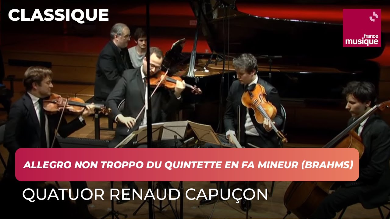 Le Quatuor Renaud Capuçon et Nicholas Angelich - Brahms | Carrefour de Lodéon
