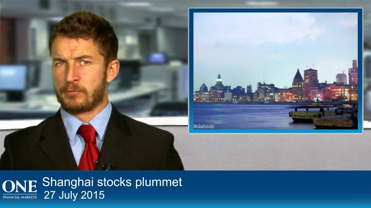 Shanghai stocks plummet
