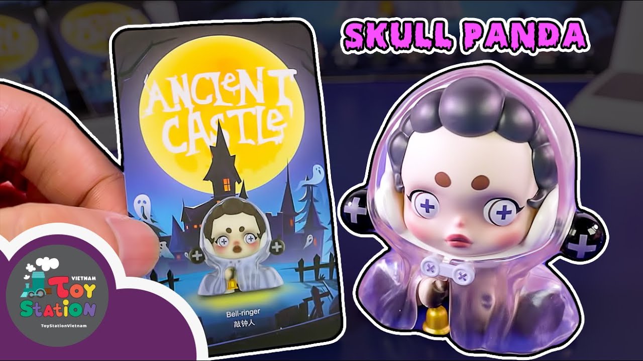 Những bé Skull Panda ma mị, cuốn hút trong series art toy Ancient Castle ToyStation 813