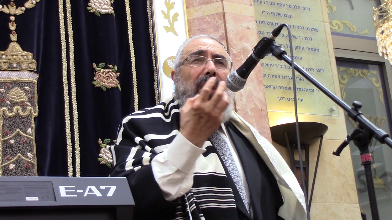 נאום חוצב להבות על מצבנו הרוחני לאור הימים הנוראים מפי הרב רצון ערוסי